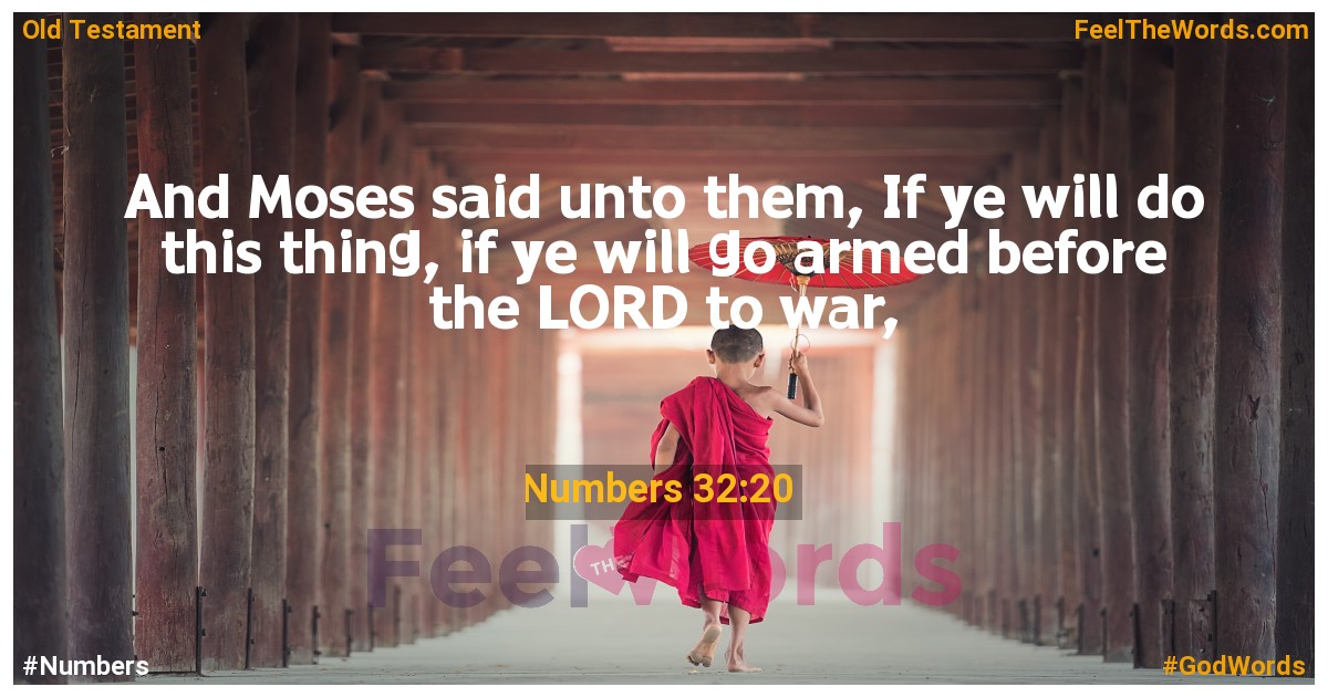 Numbers 32:20