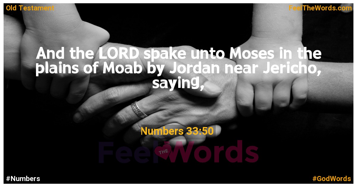 Numbers 33:50