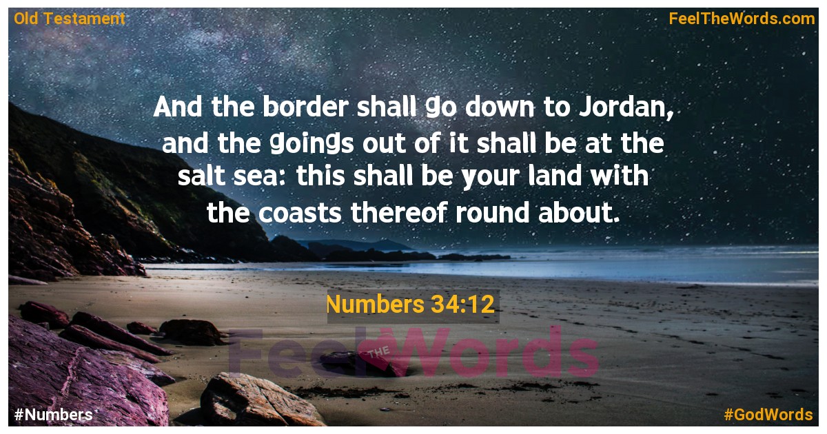 Numbers 34:12