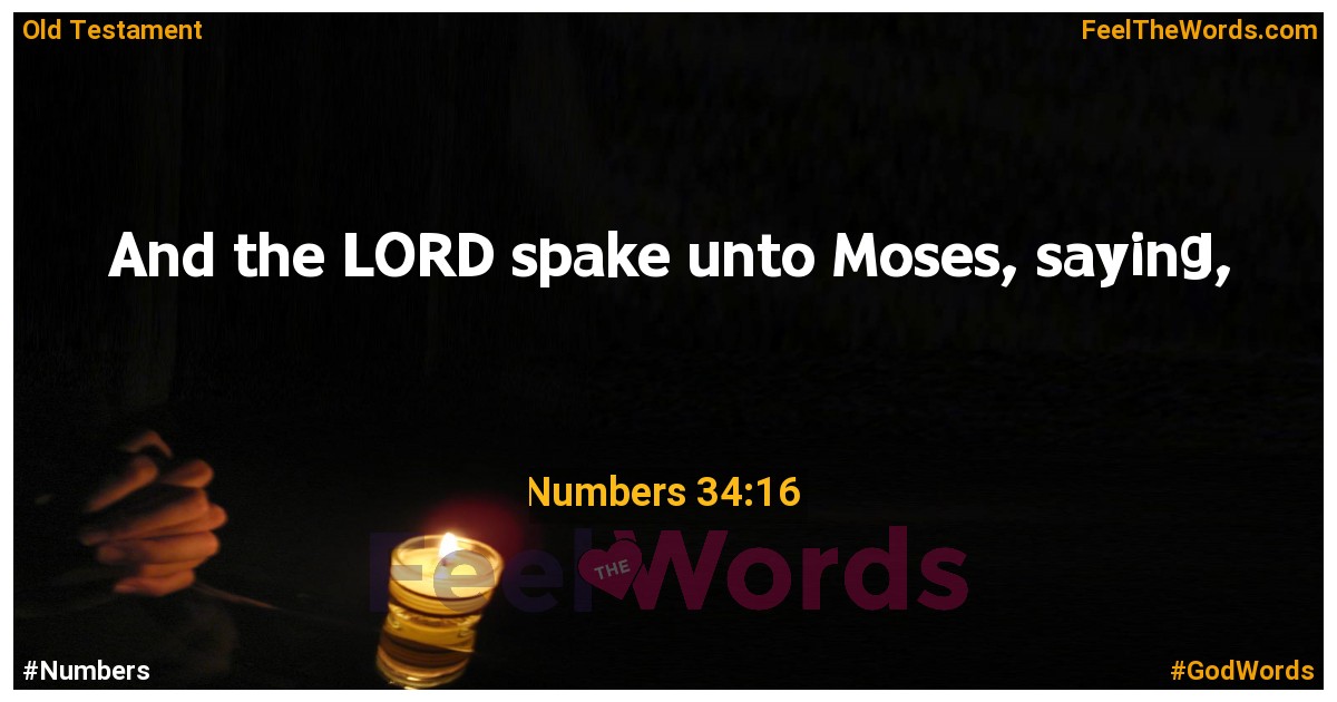 Numbers 34:16