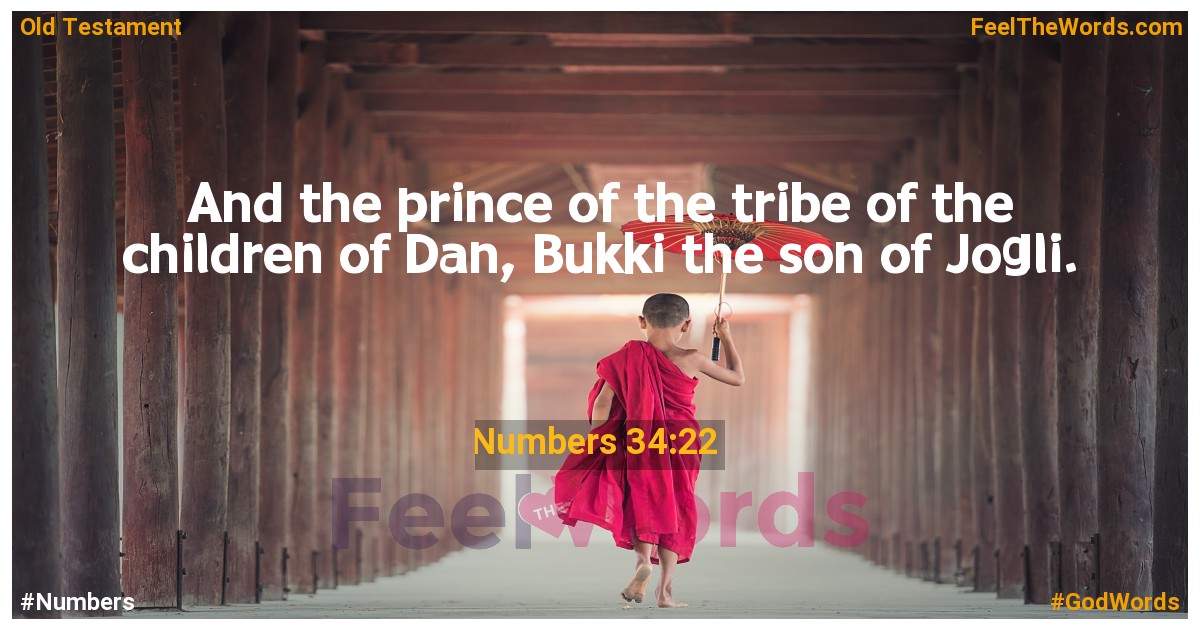 Numbers 34:22