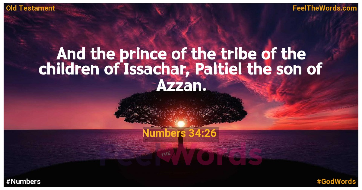 Numbers 34:26