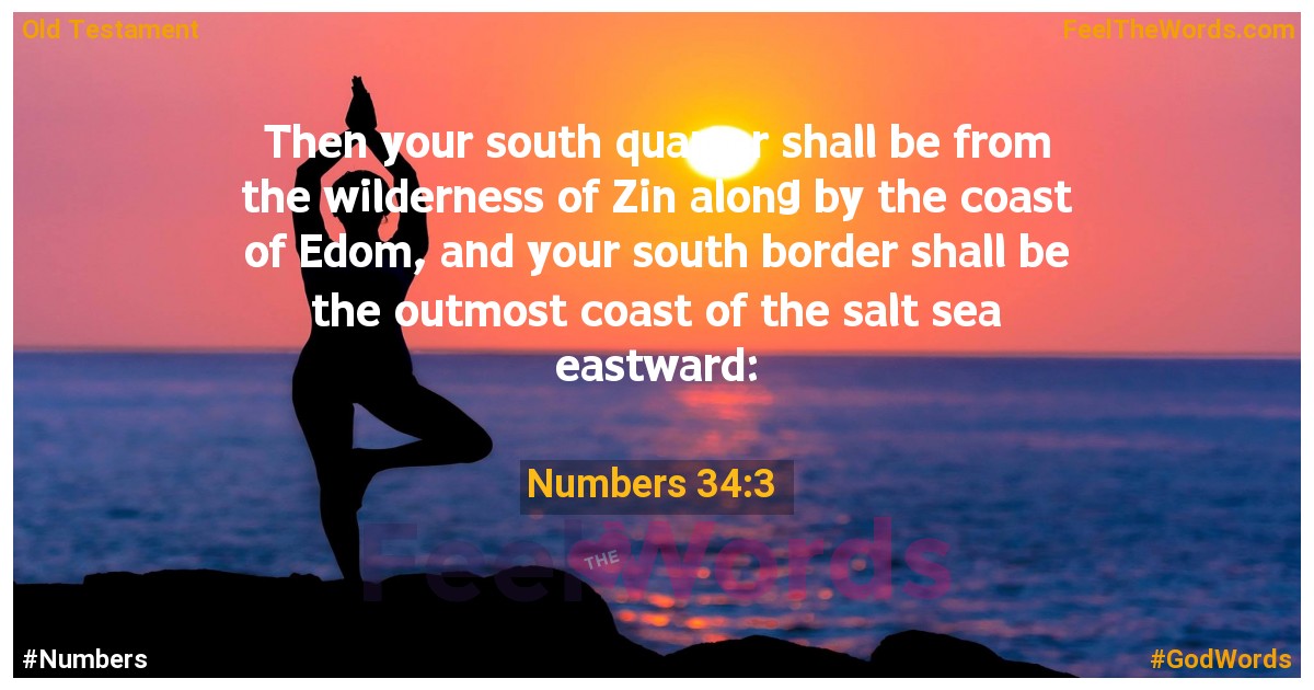Numbers 34:3