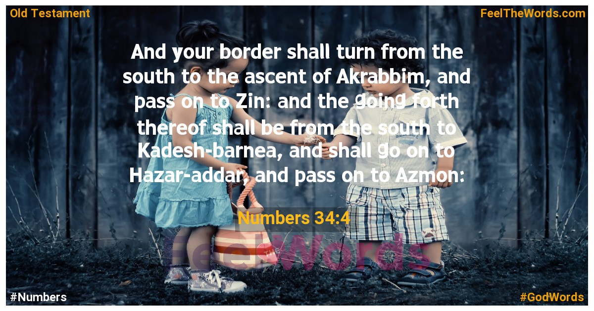 Numbers 34:4