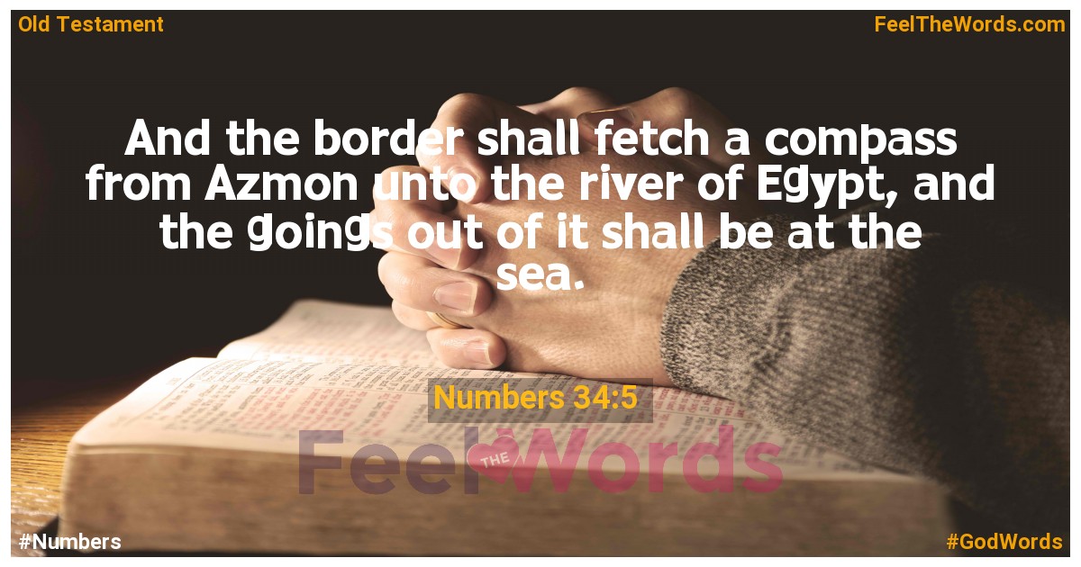 Numbers 34:5