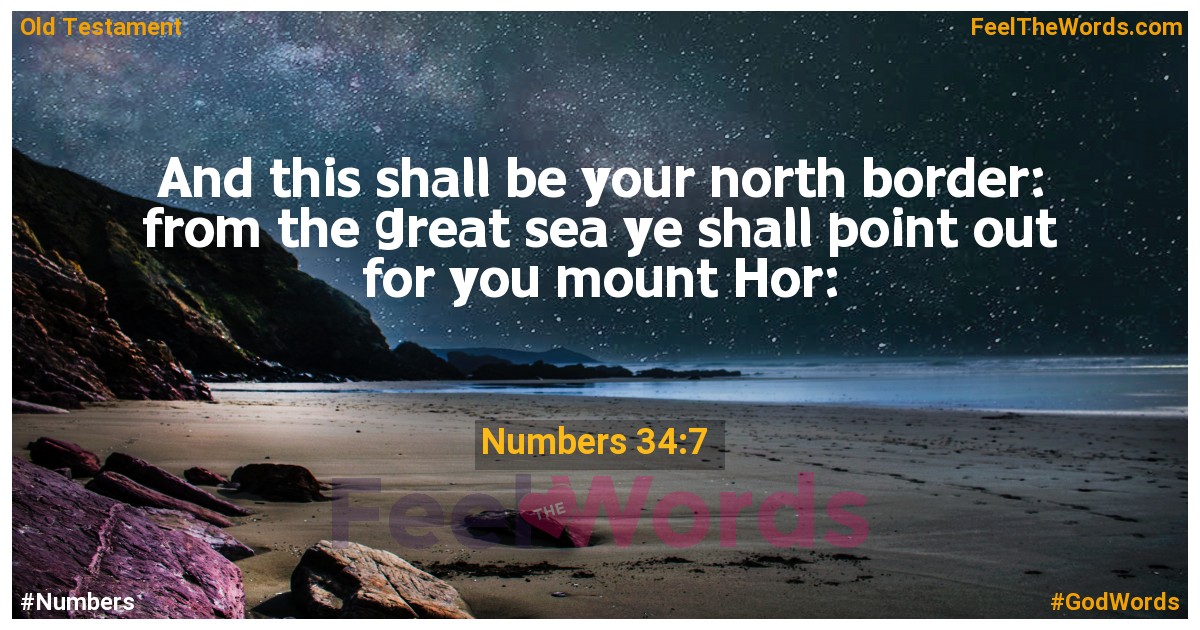 Numbers 34:7