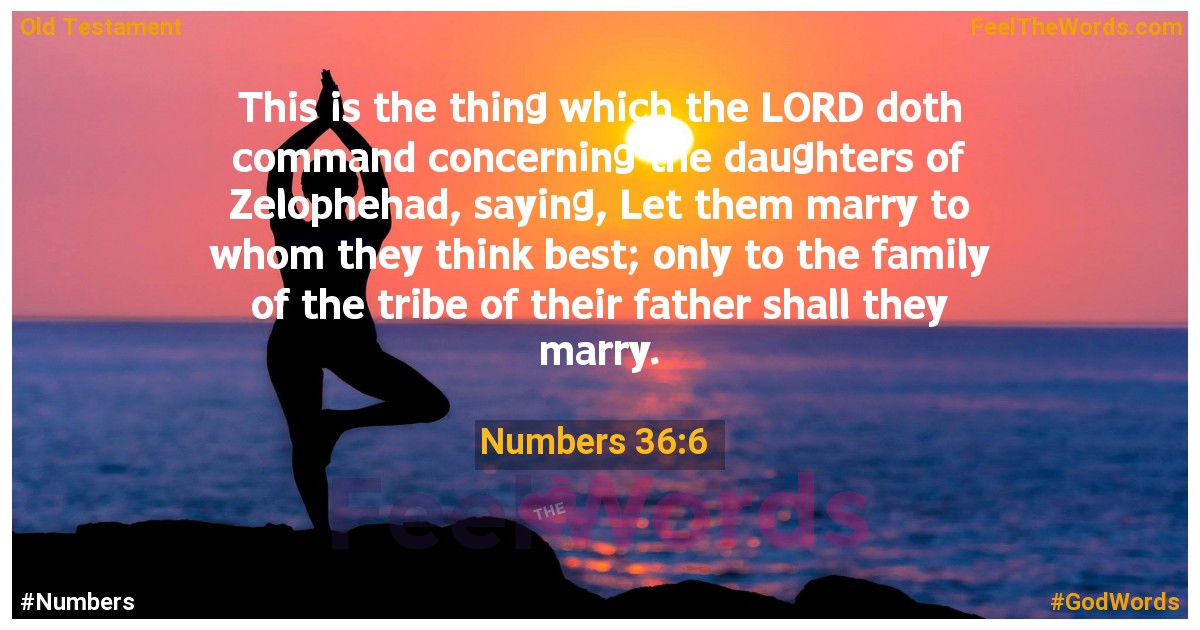 Numbers 36:6