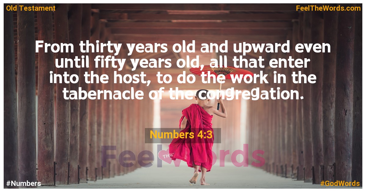 Numbers 4:3