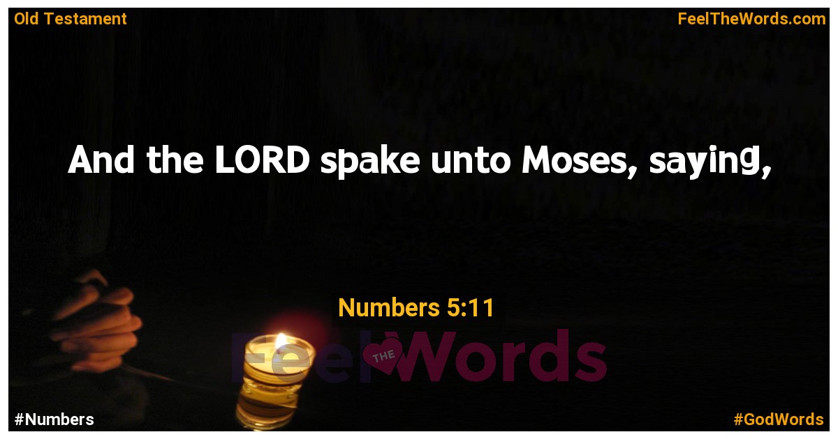 Numbers 5:11