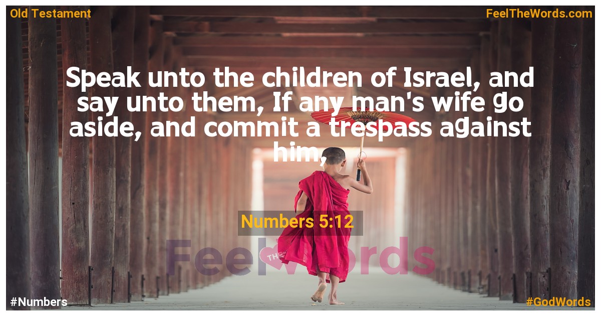 Numbers 5:12