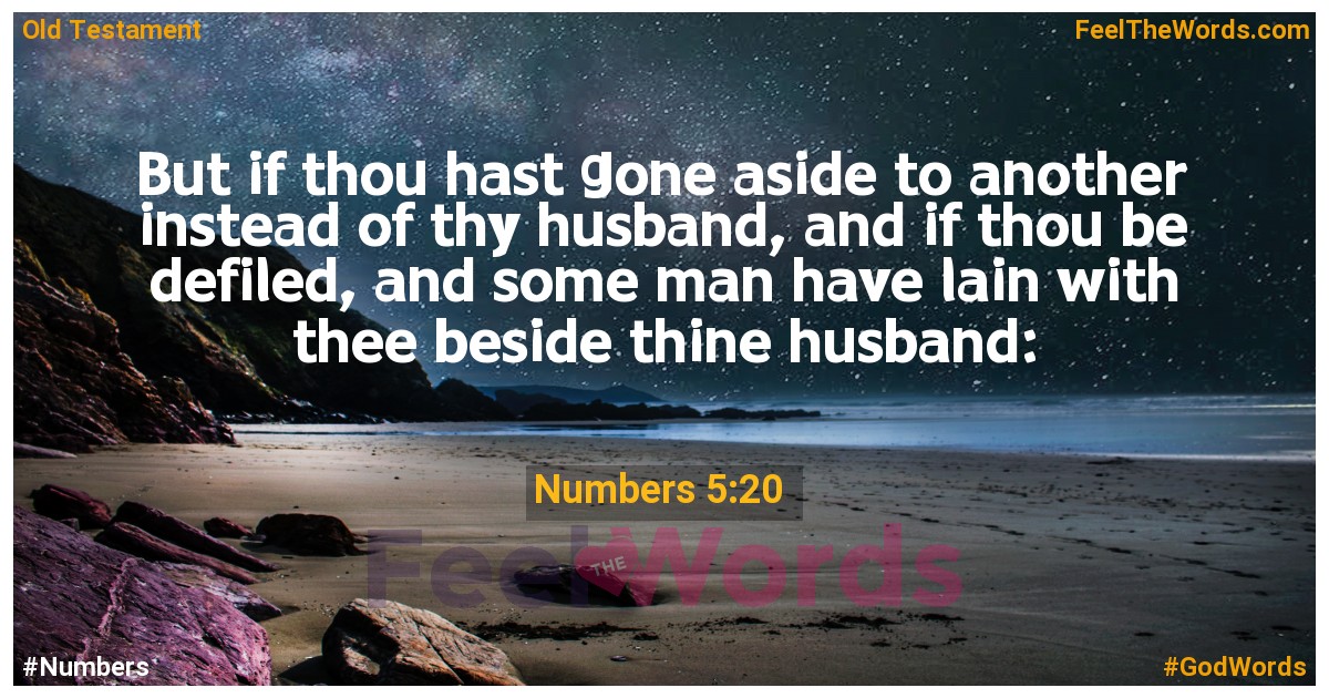 Numbers 5:20