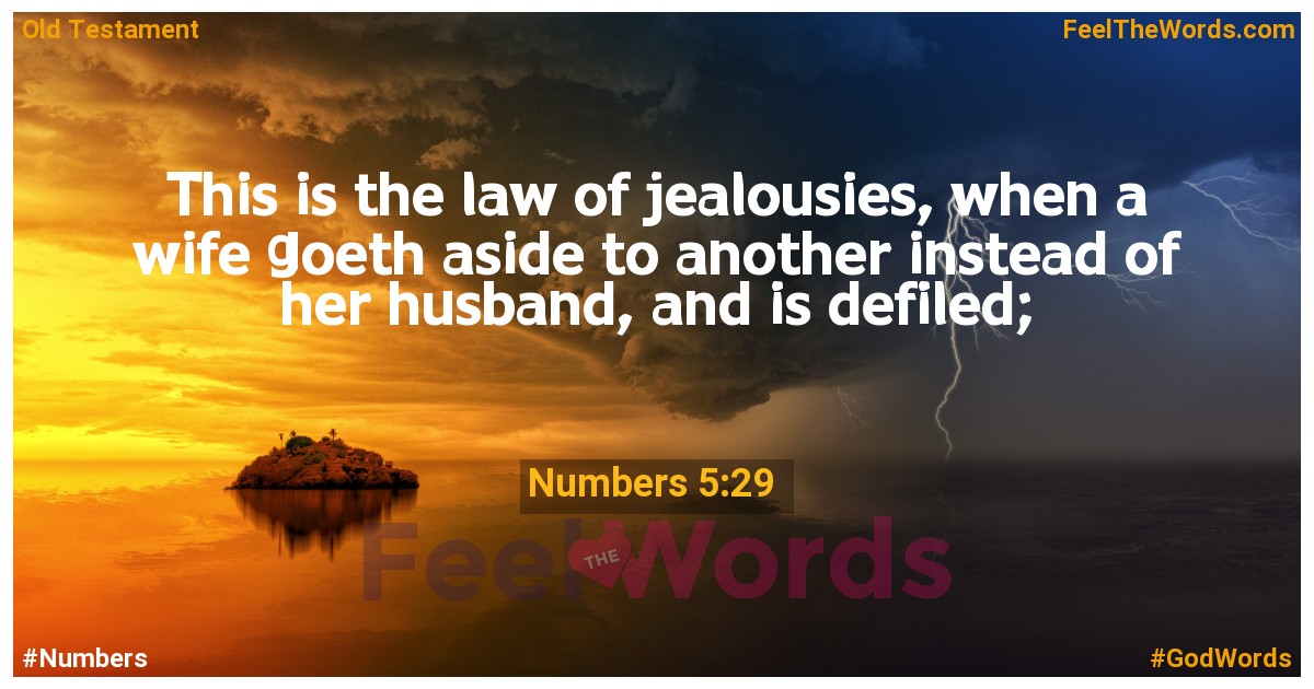 Numbers 5:29