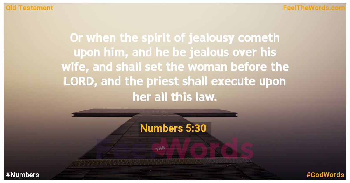 Numbers 5:30
