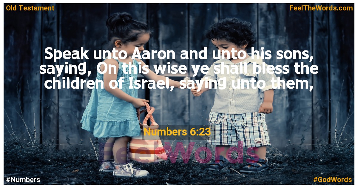 Numbers 6:23