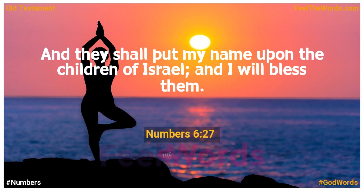 Numbers 6:27
