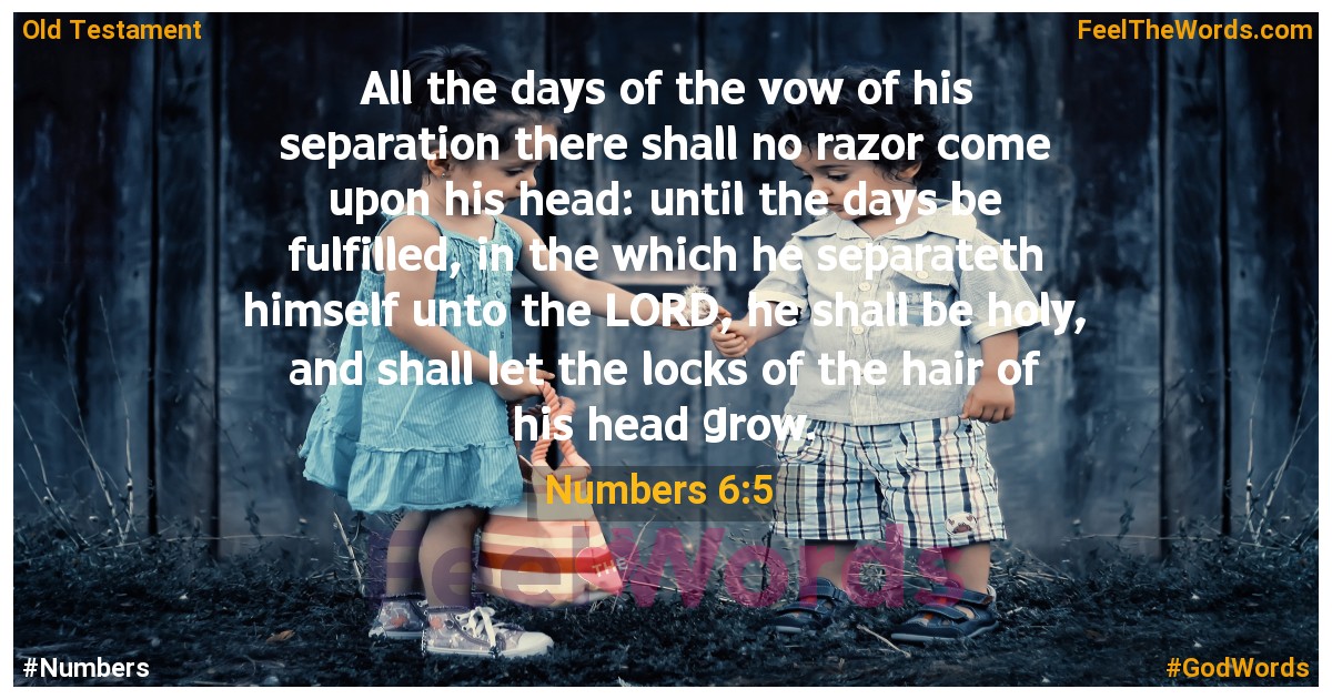 Numbers 6:5