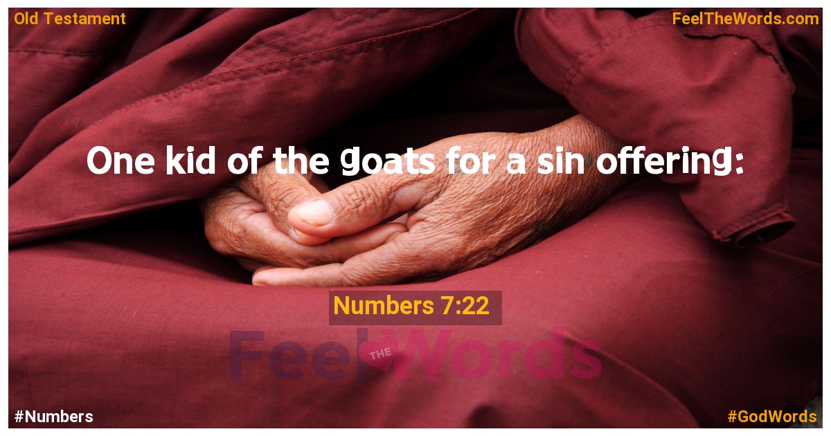 Numbers 7:22