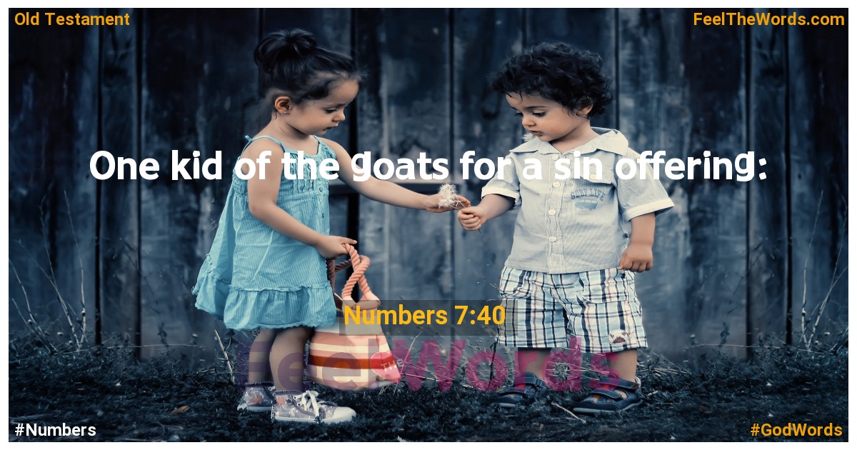 Numbers 7:40