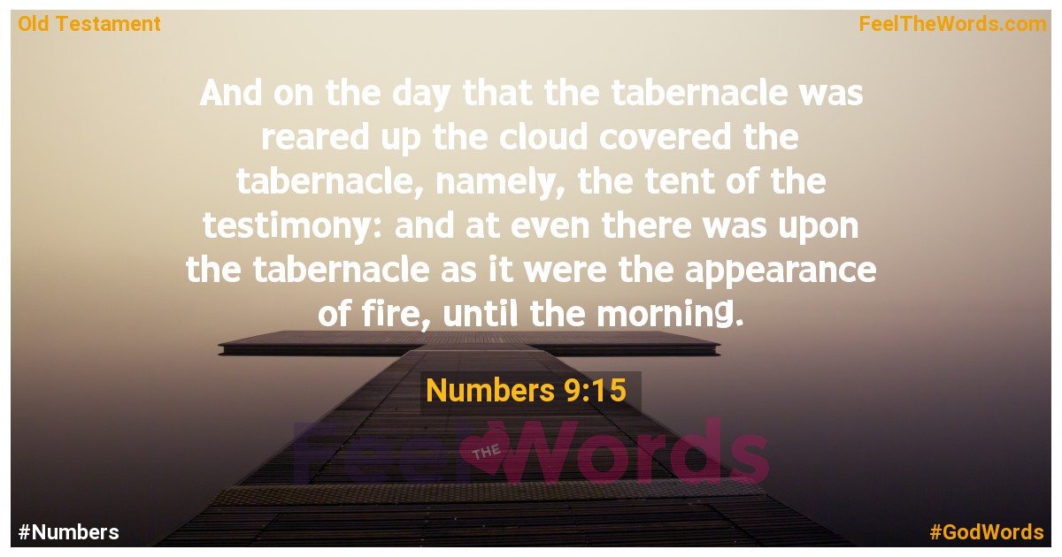 Numbers 9:15