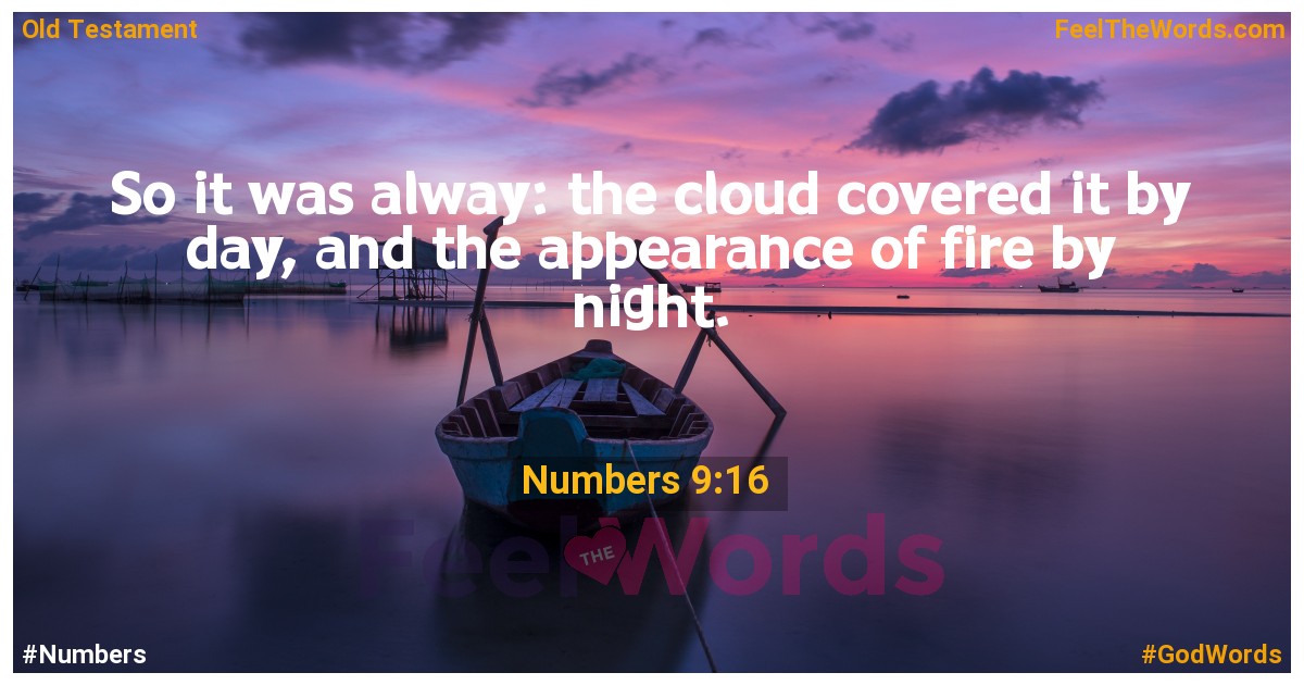 Numbers 9:16