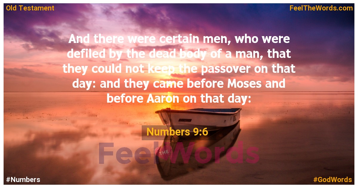 Numbers 9:6