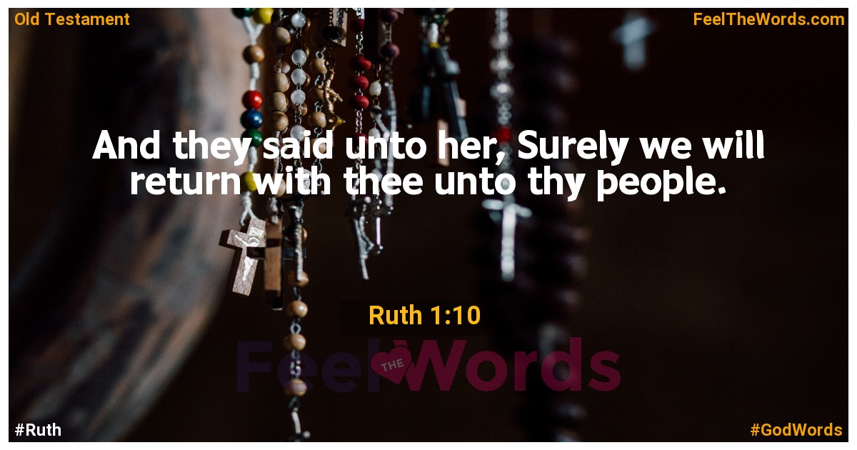 Ruth 1:10