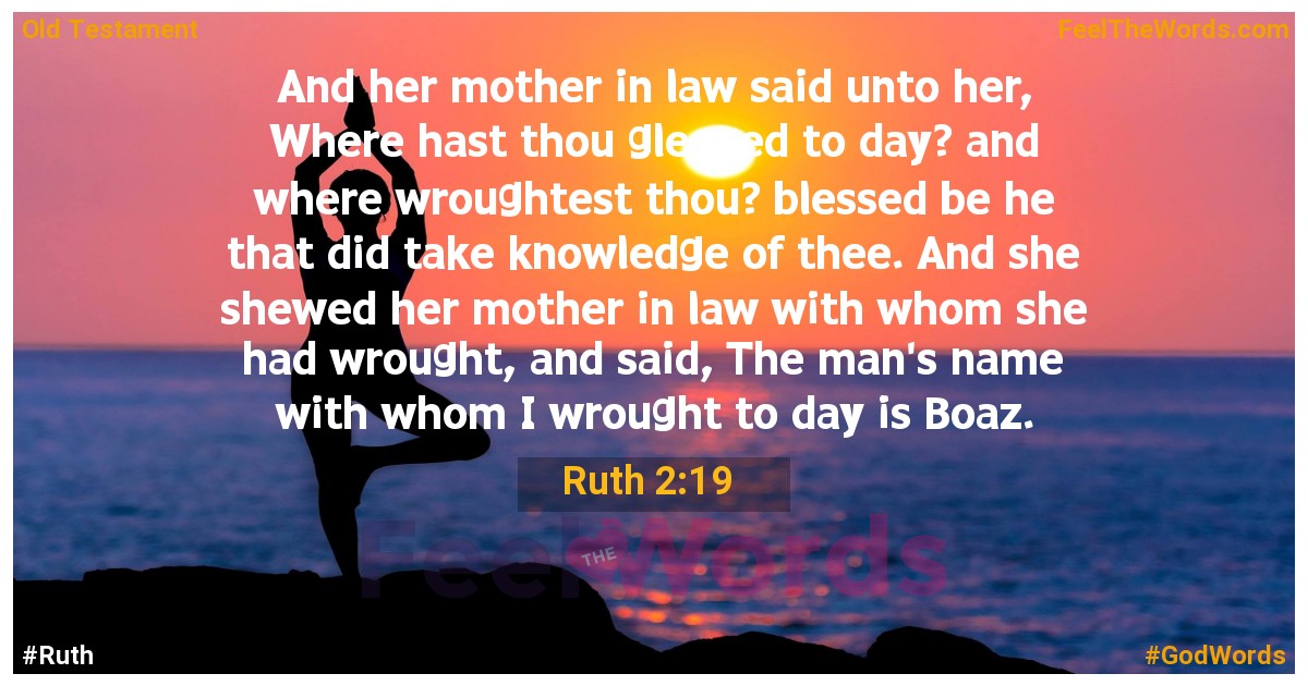 Ruth 2:19