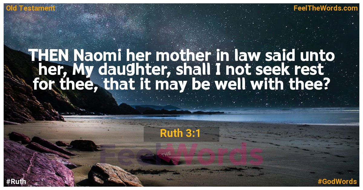 Ruth 3:1