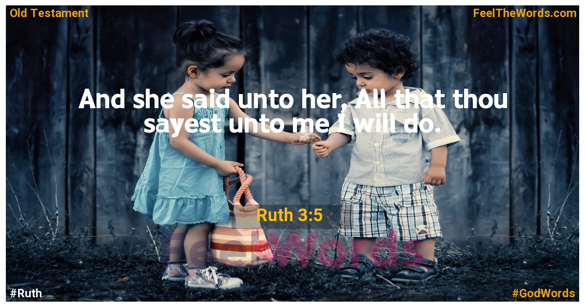 Ruth 3:5