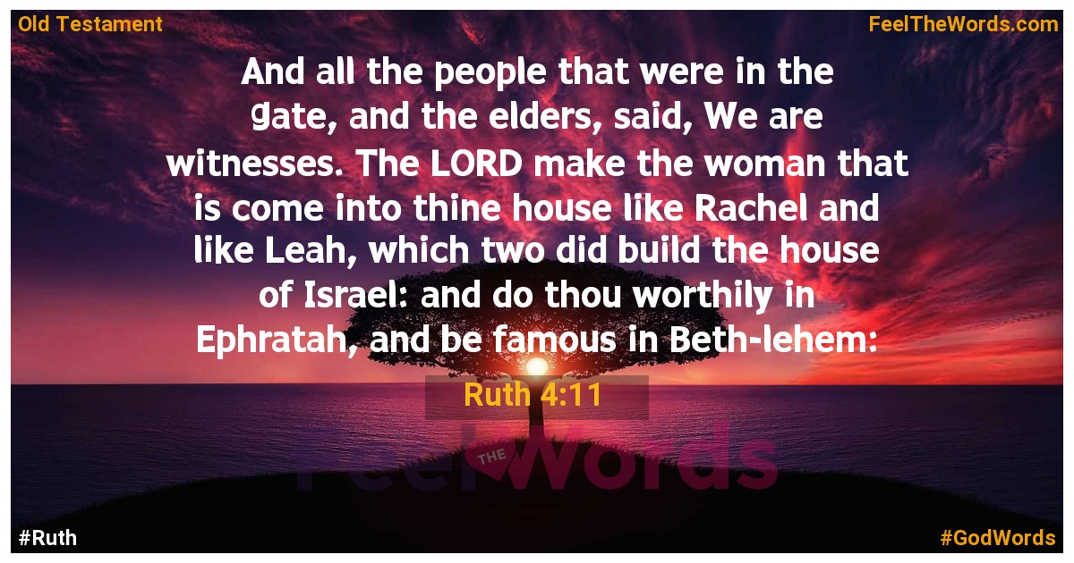 Ruth 4:11
