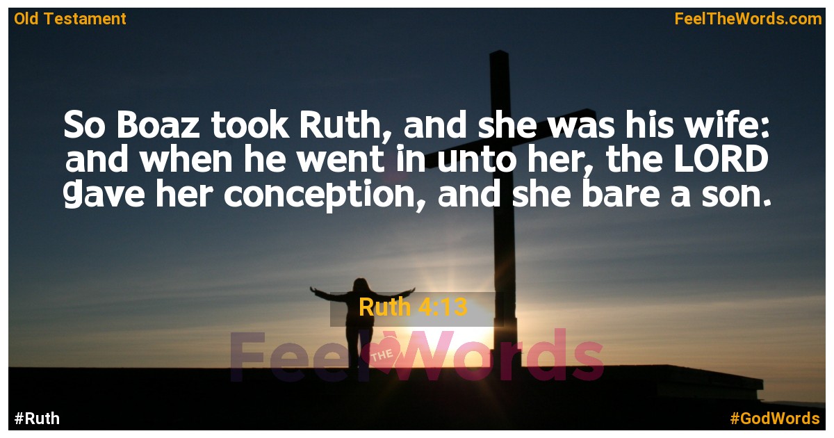 Ruth 4:13