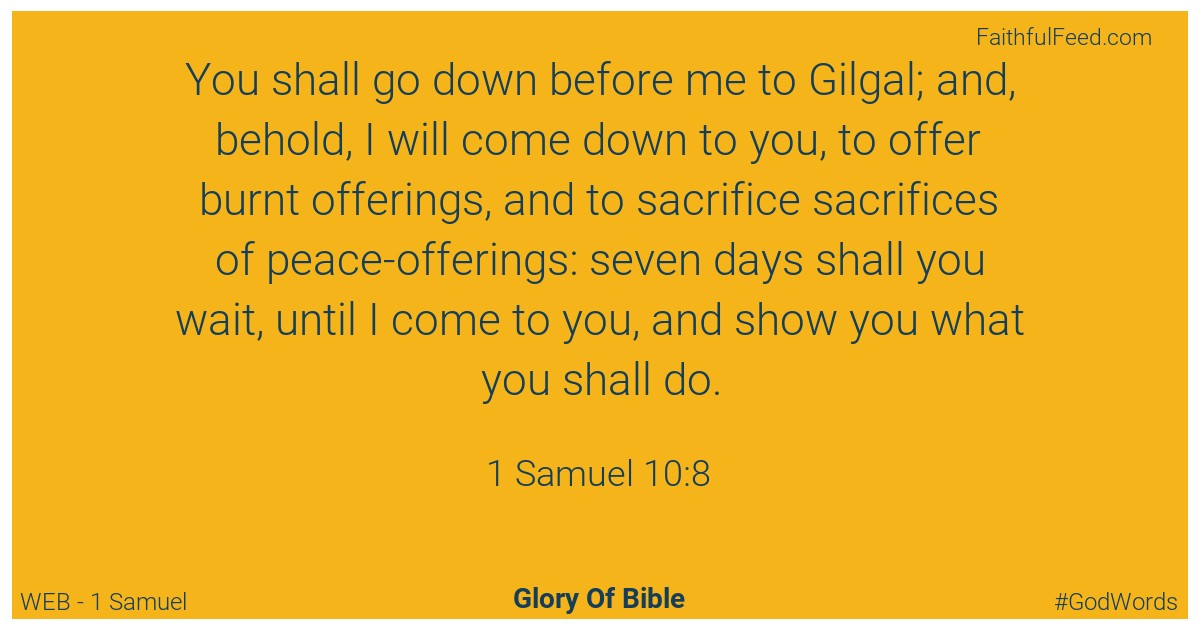 1-samuel 10:8 - Web