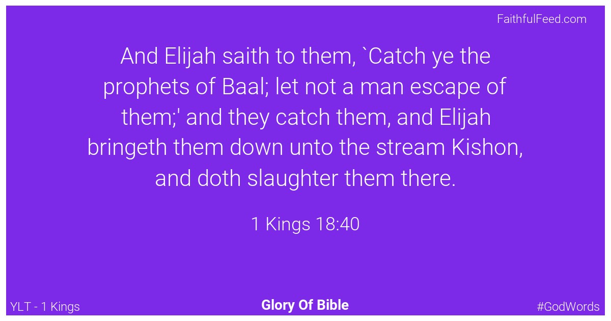 1-kings 18:40 - Ylt